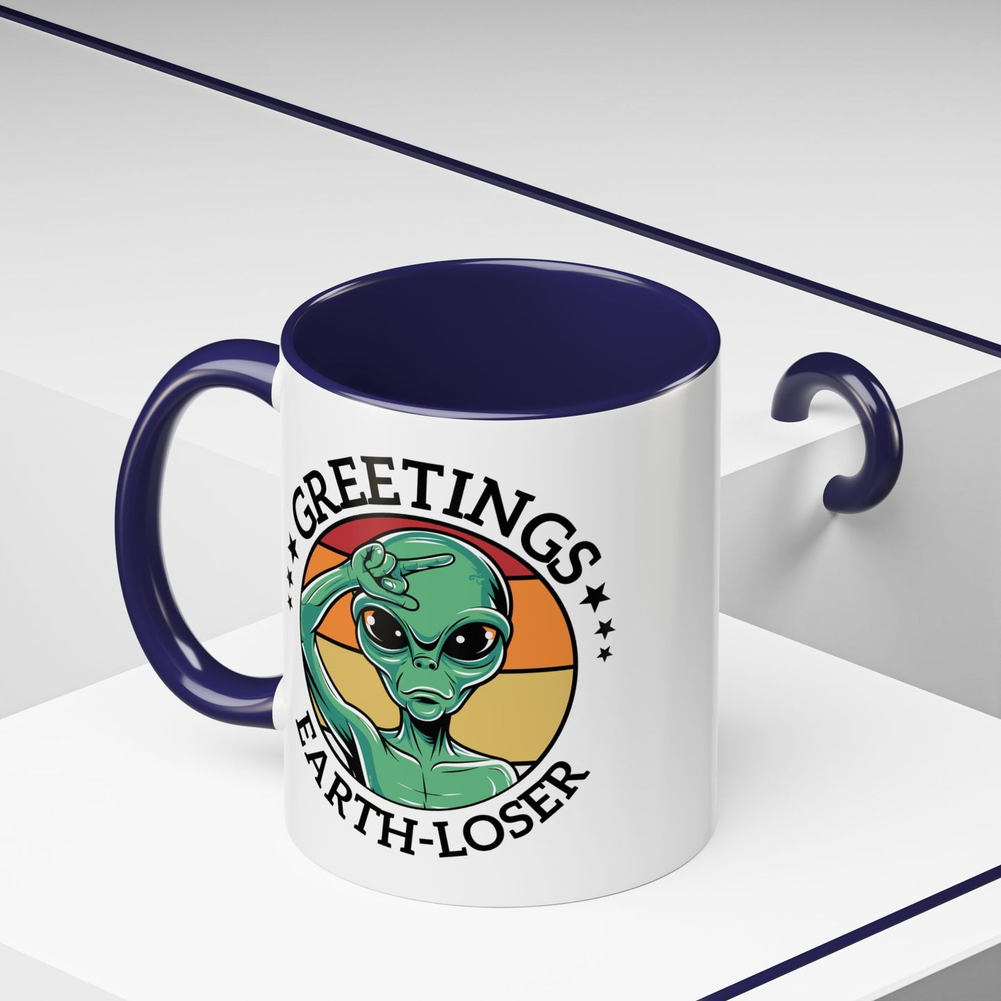 Alien Mug - Greetings Earth-Loser
