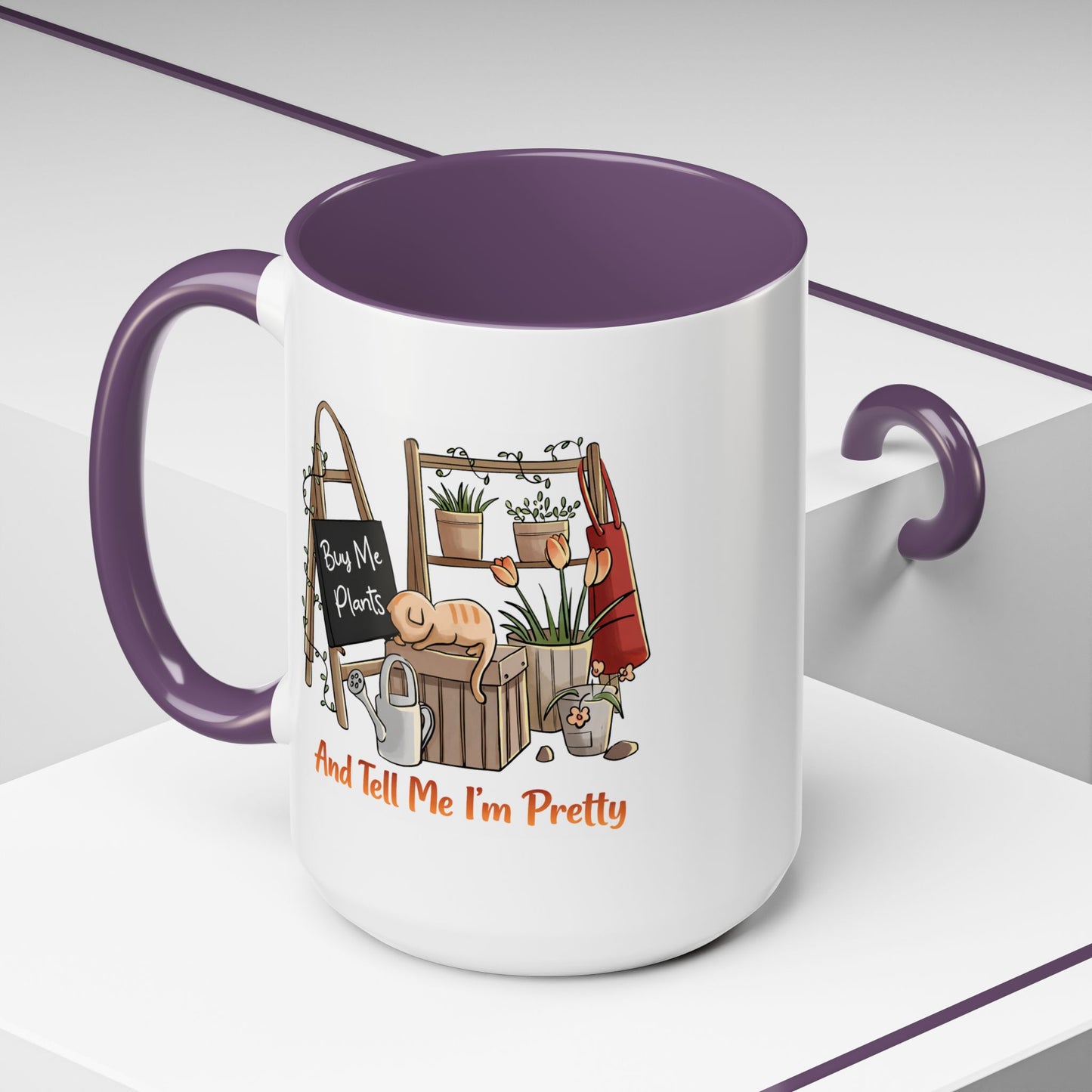 Humor Mug - Buy Me Plants
