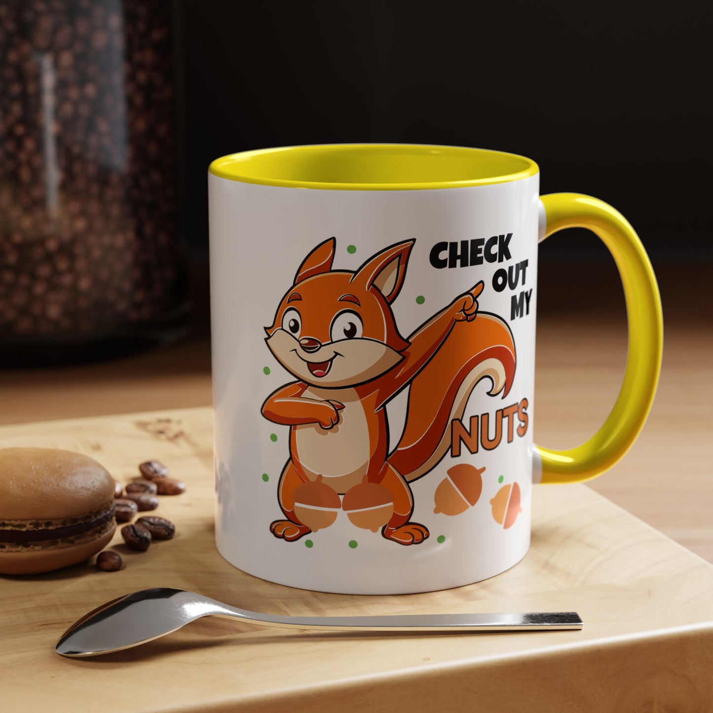 Humor Mug - Check Out My Nuts