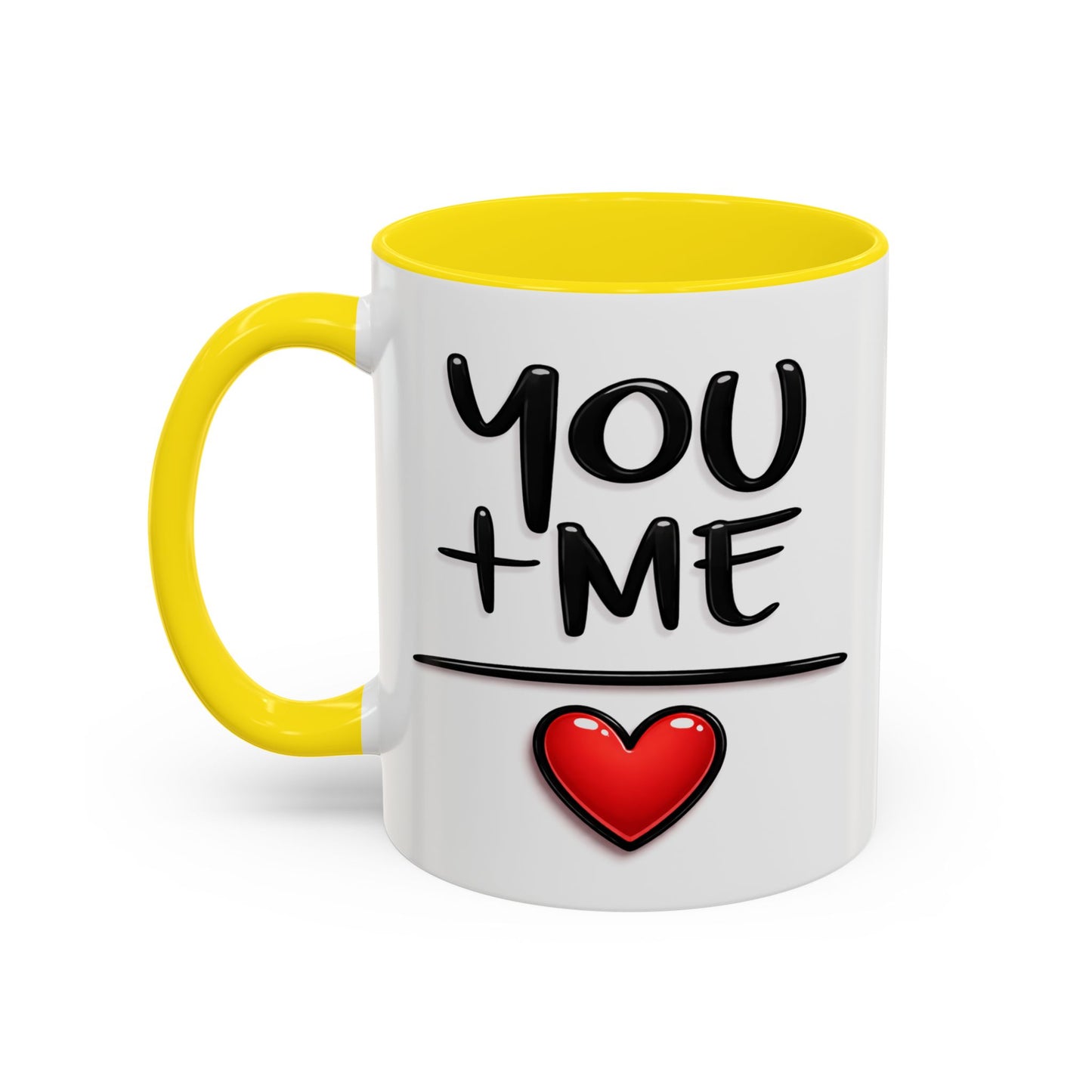 Anniversary Mug - You and Me Red Heart