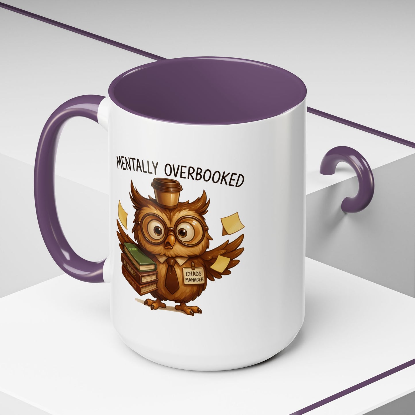 Office Mug - Mentally Overbooked