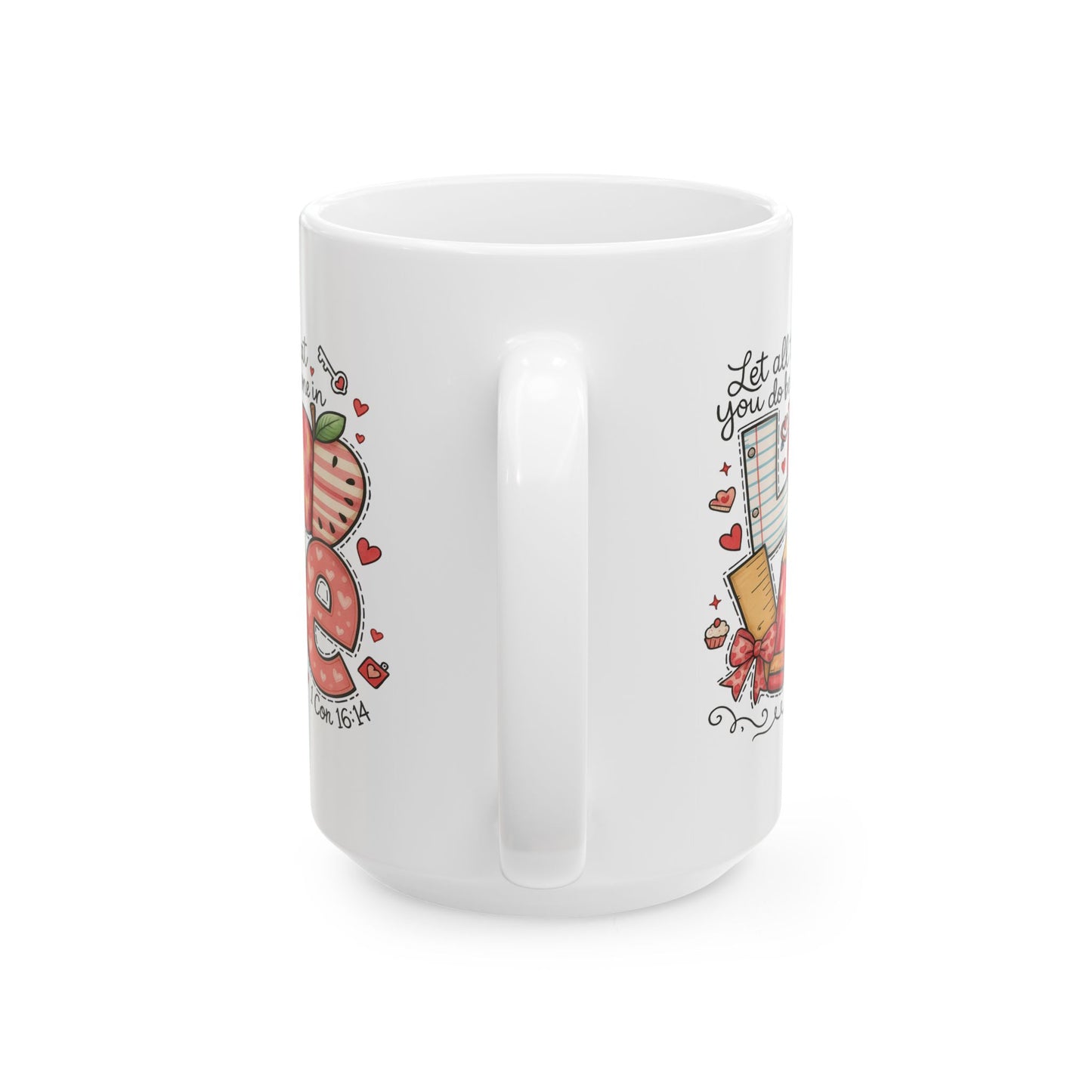 Anniversary Mug - Let All That You Do