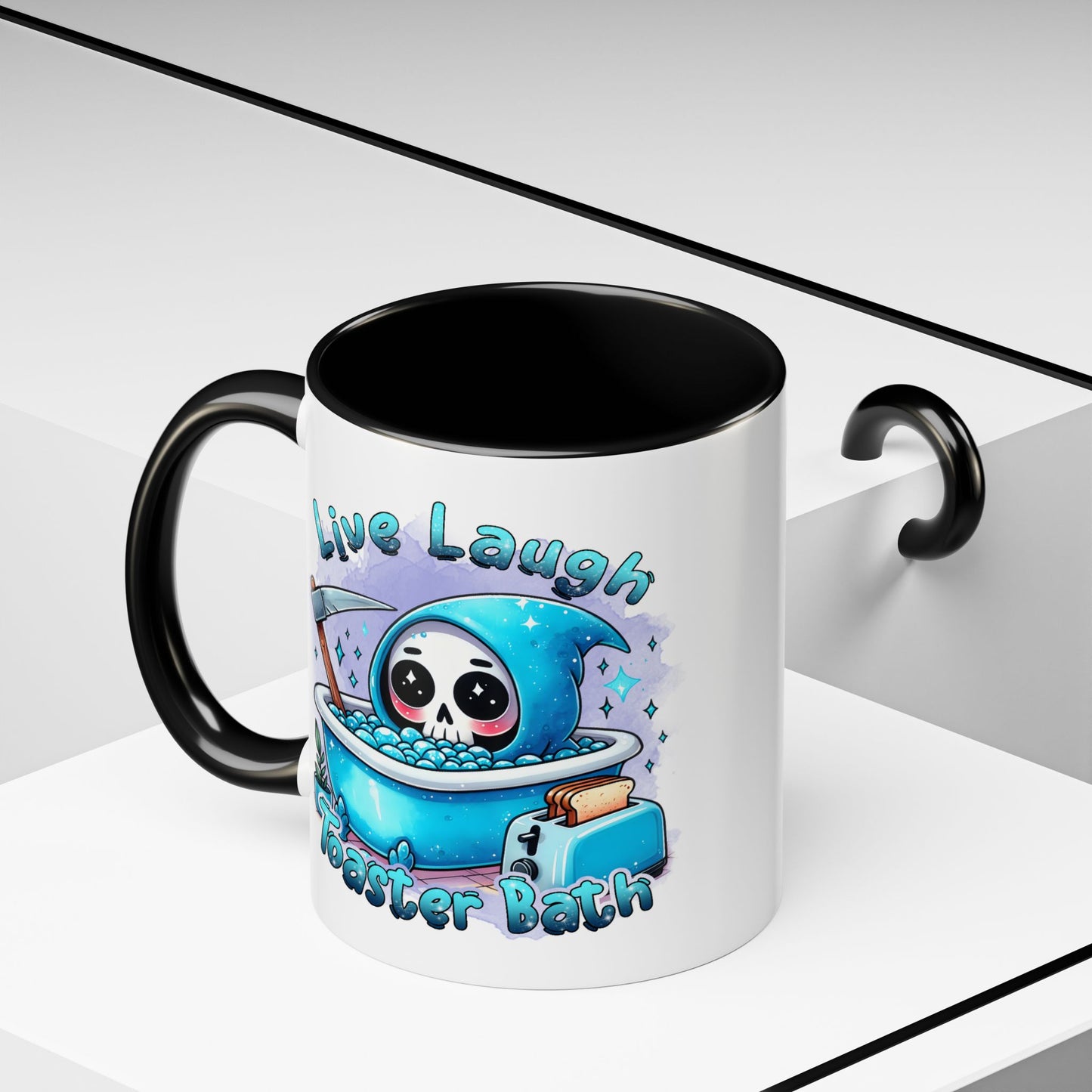 Adult Mug - Live Laugh Toaster Bath