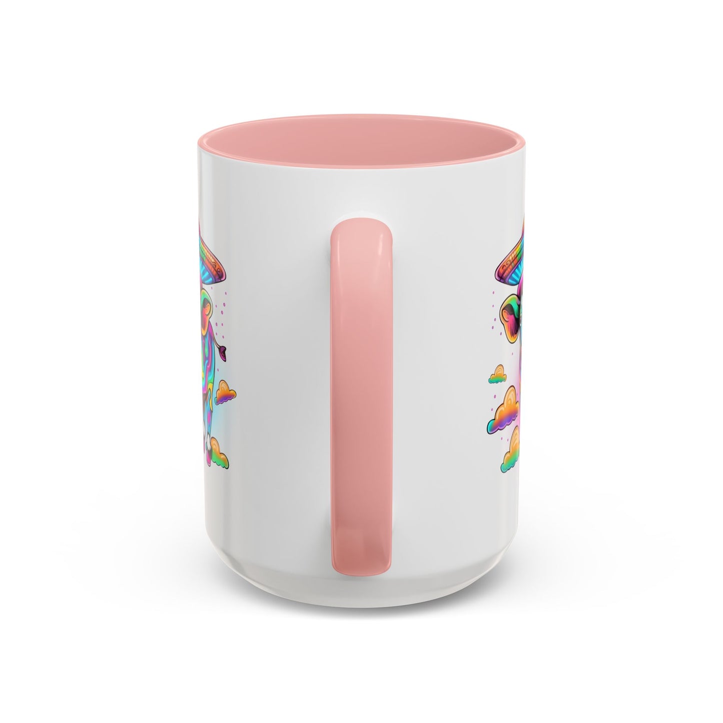 Alien Mug - Multicoloured Cow