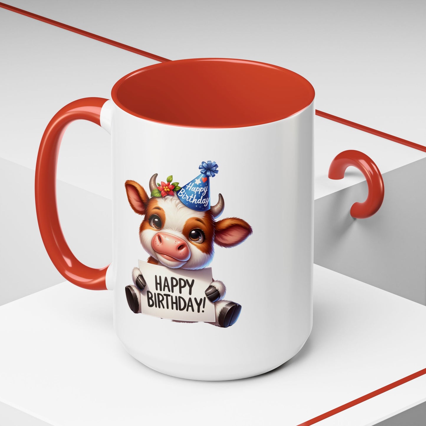 Birthday Mug - Cow Clipart