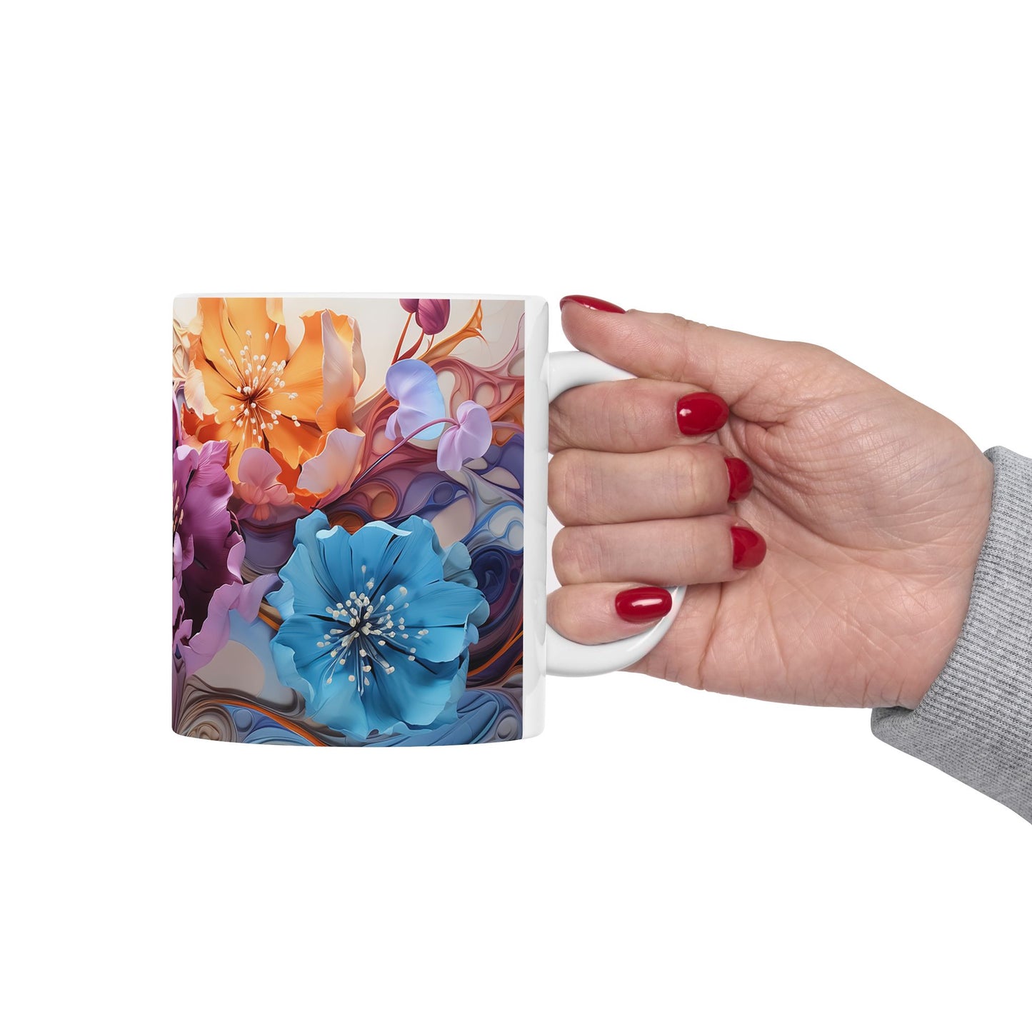 Artistic Mug - Flower Bouquet 3