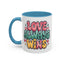 Anniversary Mug - Love Always Wins