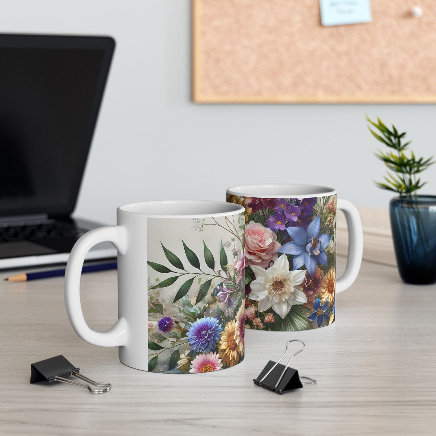 Artistic Mug - Flower Bouquet