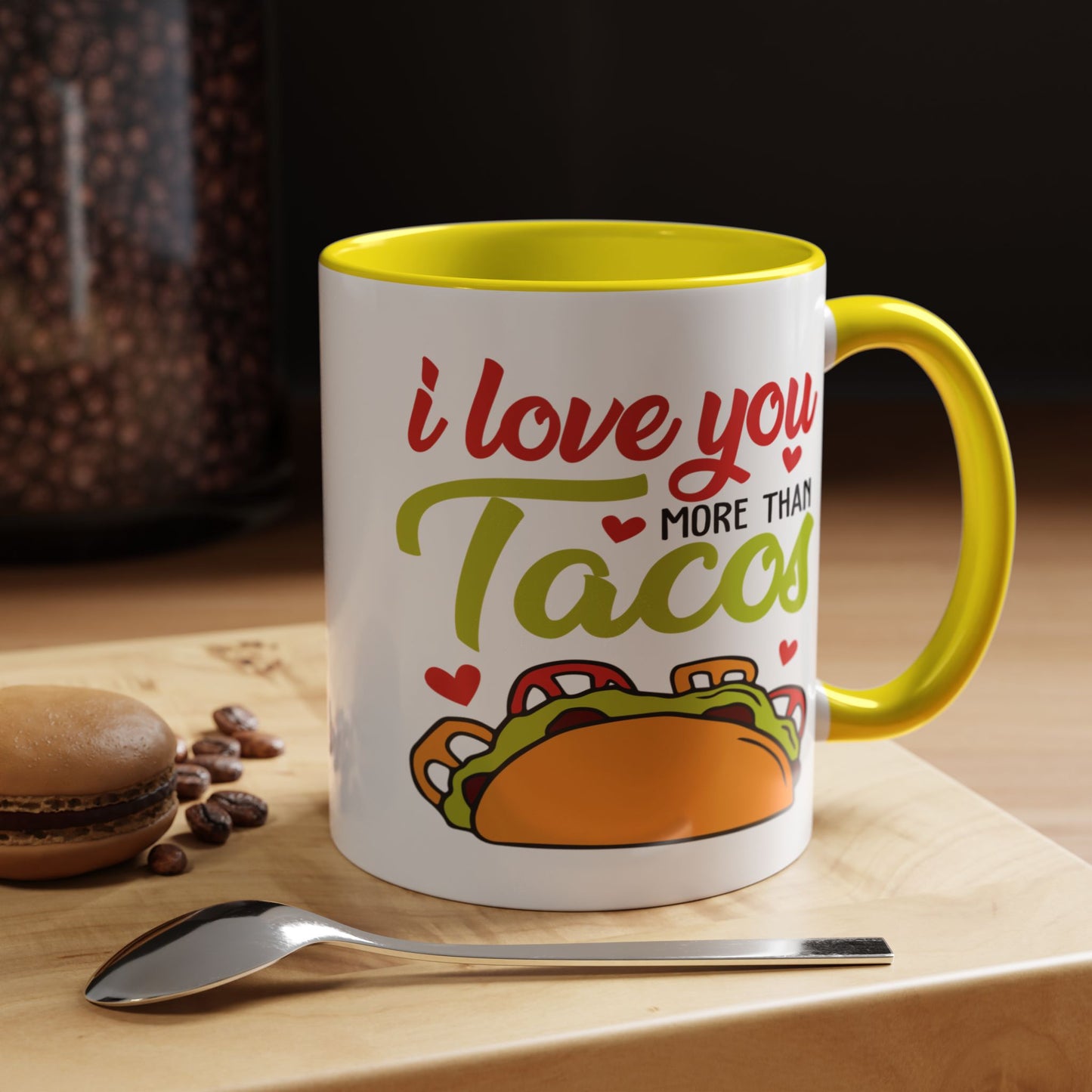 Anniversary Mug - I Love You More Than Tacos