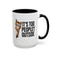 Animal Mug - It's Too Peopley Outside