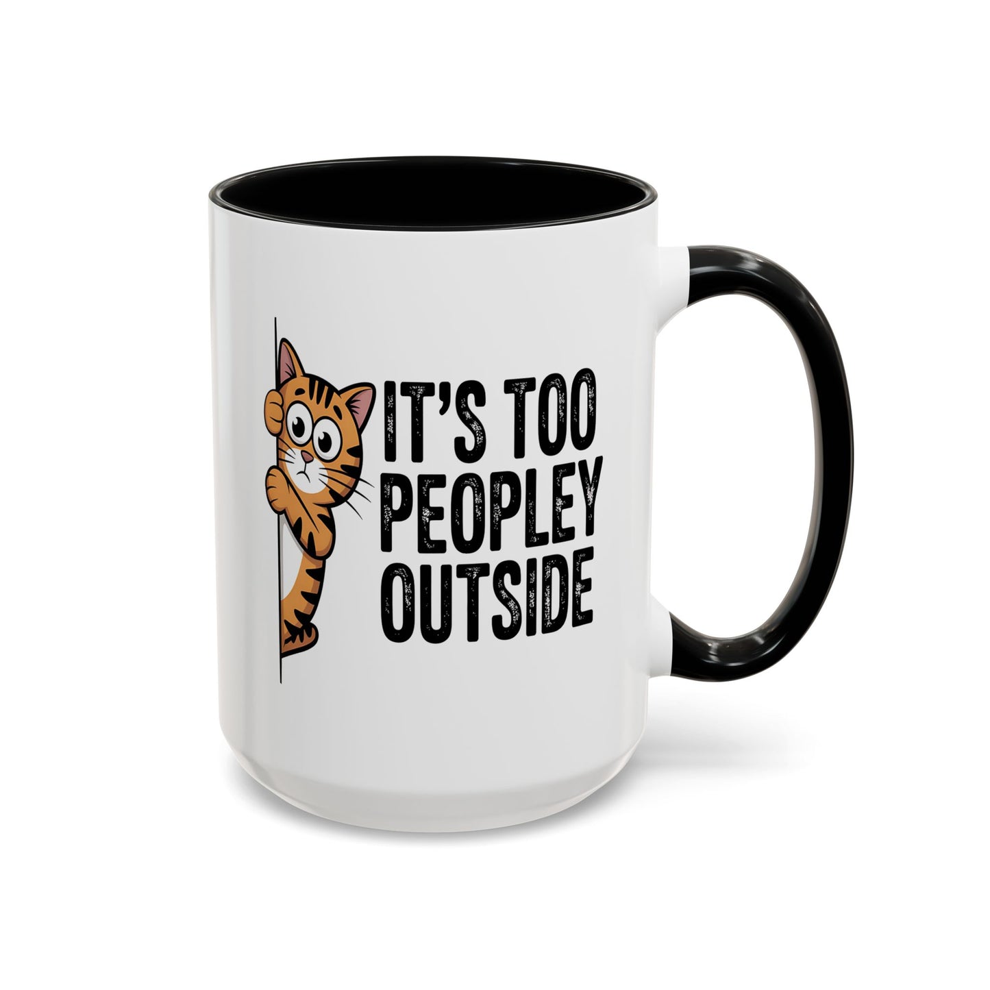 Animal Mug - It's Too Peopley Outside