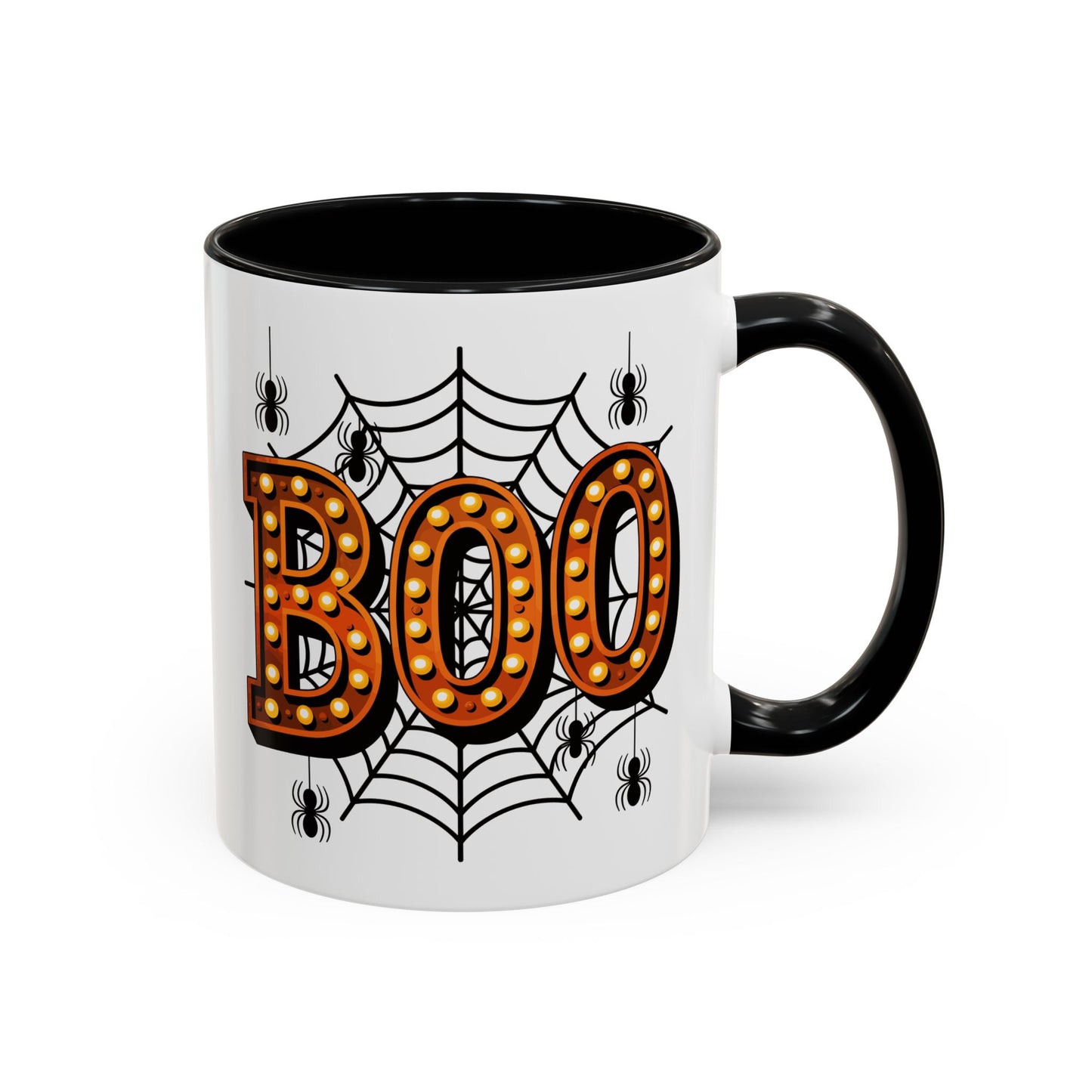 Halloween Mug - Boo Spider Web