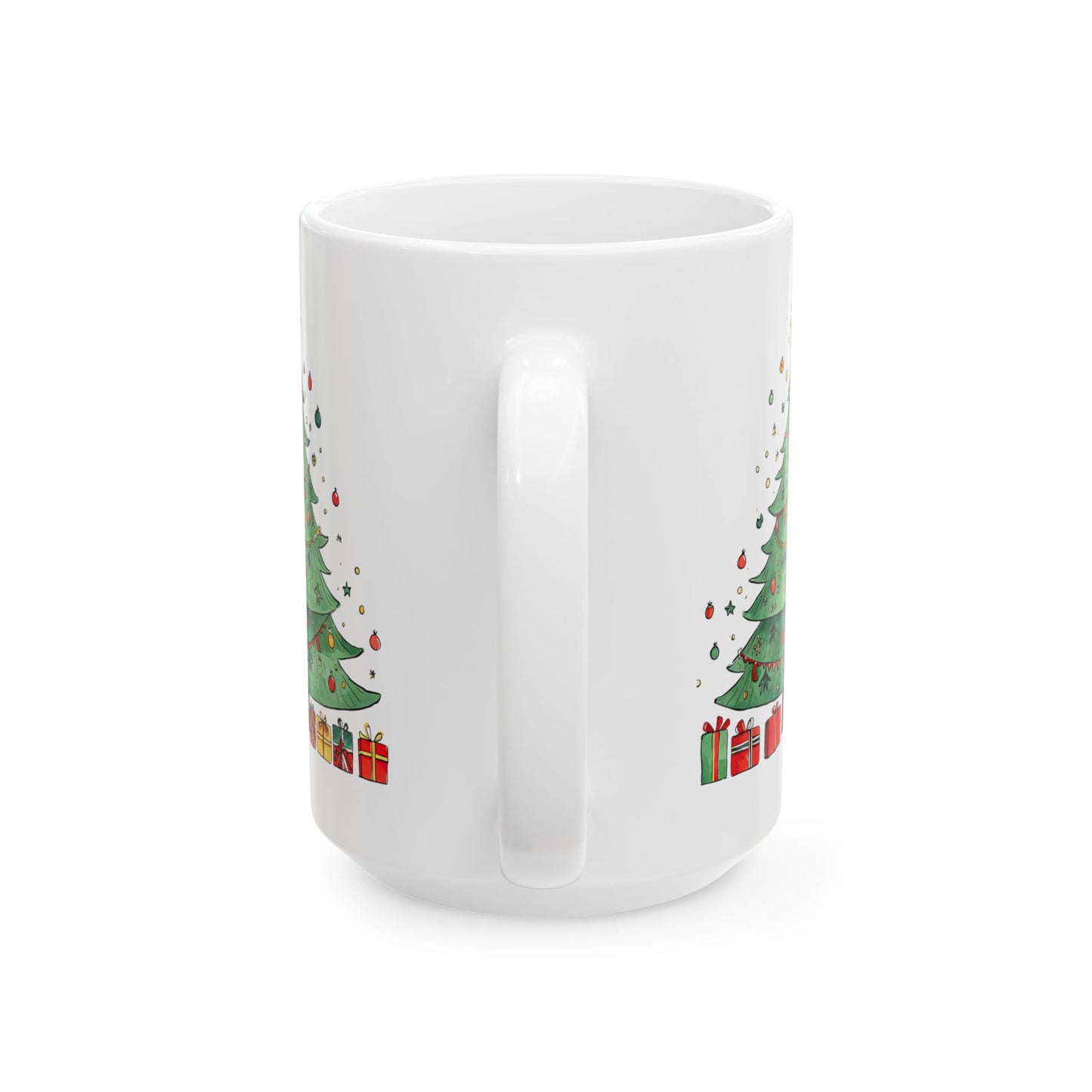 Christmas Mug - Christmas Tree with Presents