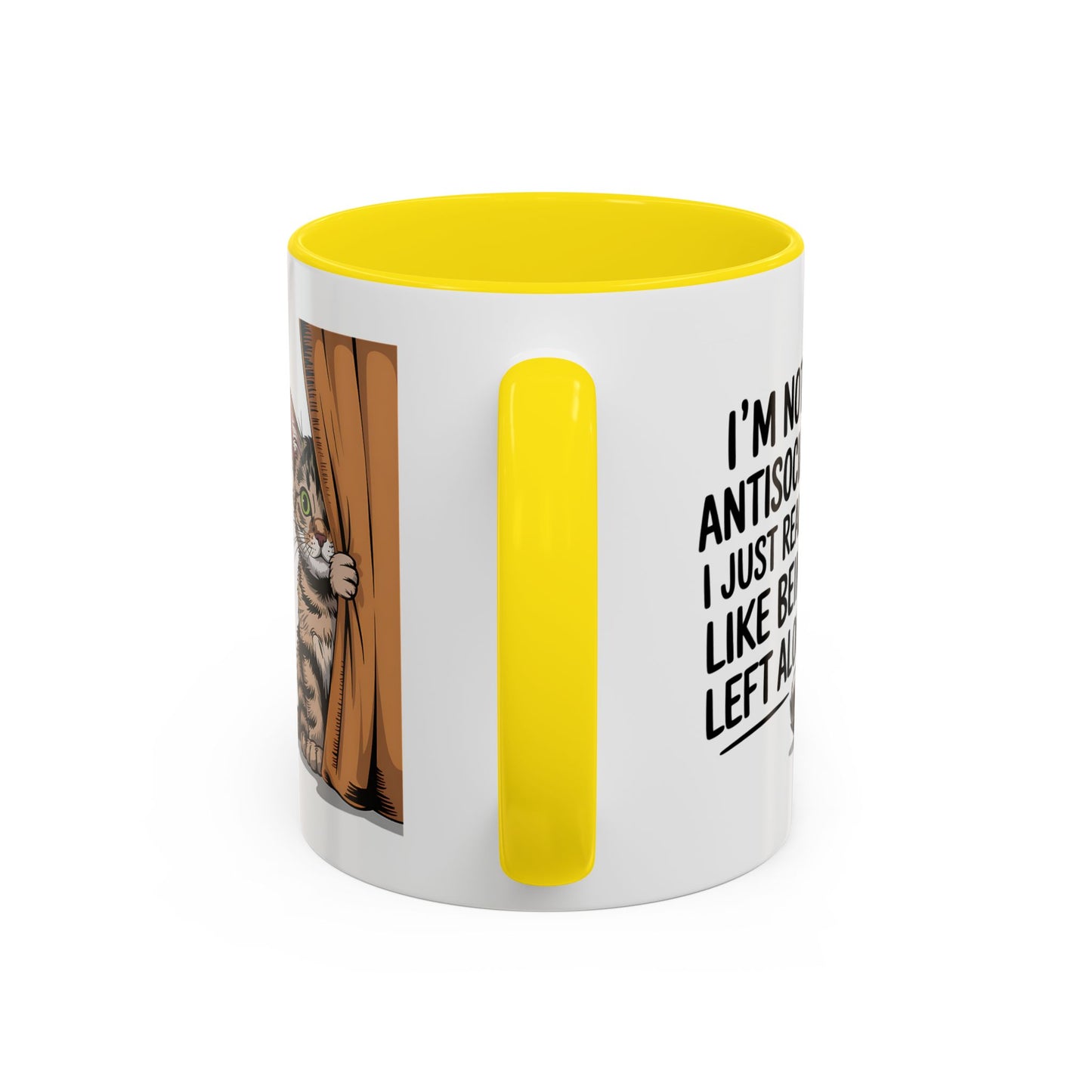 Animal Mug - I'm Not Antisocial