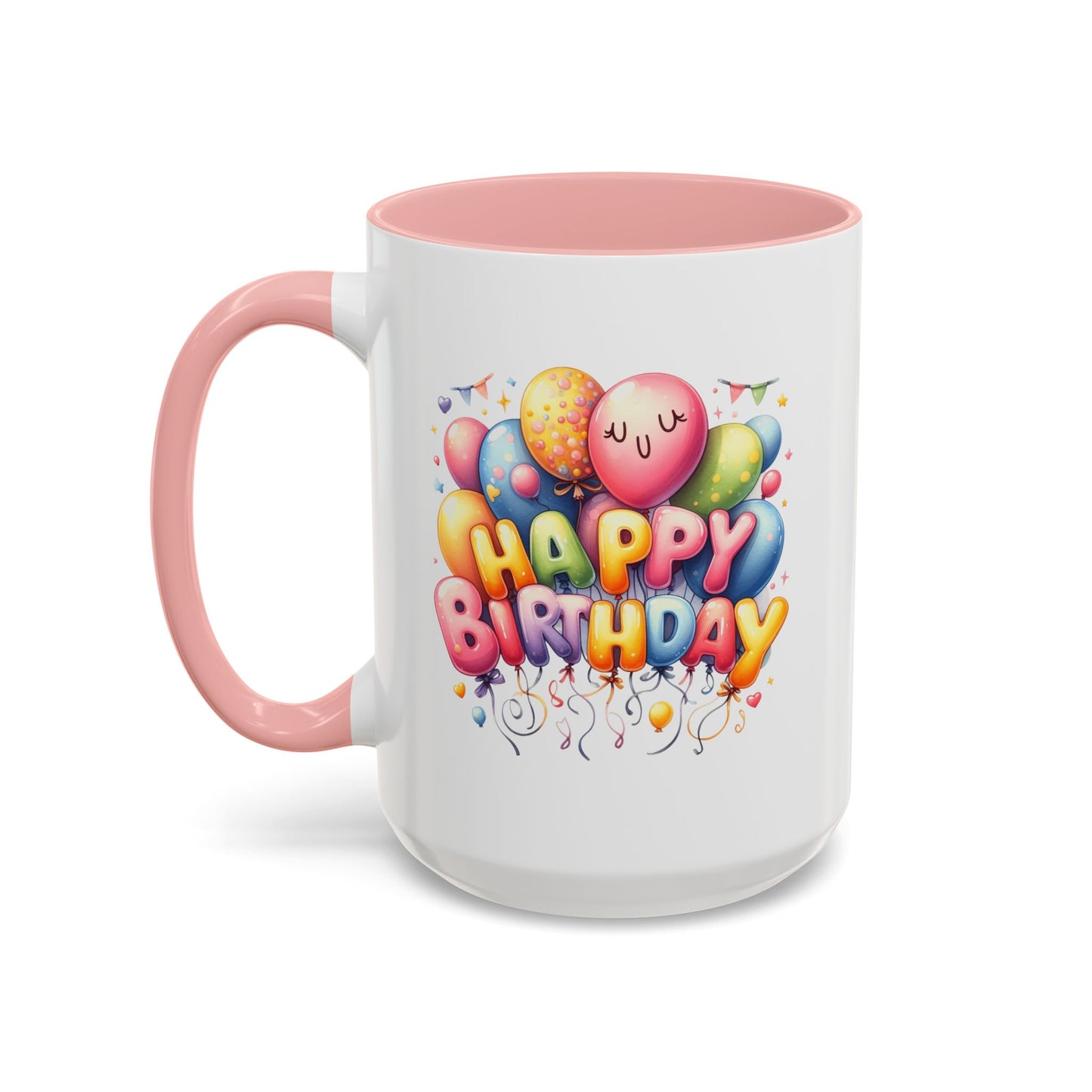 Birthday Mug - Happy Birthday Cute Balloon