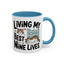 Animal Mug - Living My Best Nine Lives