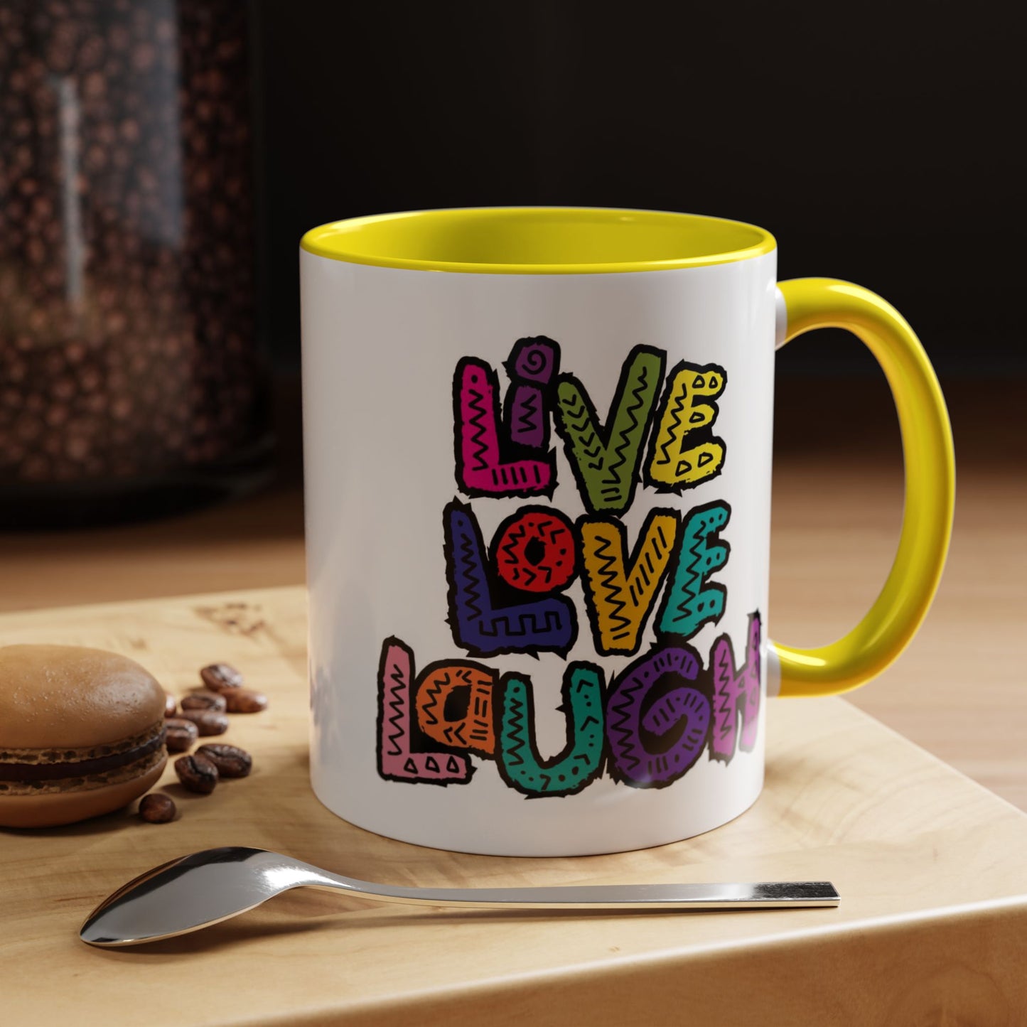 Wellness Mug - Live Love Laugh
