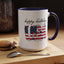 4th of July Mug - Happy Birthday USA