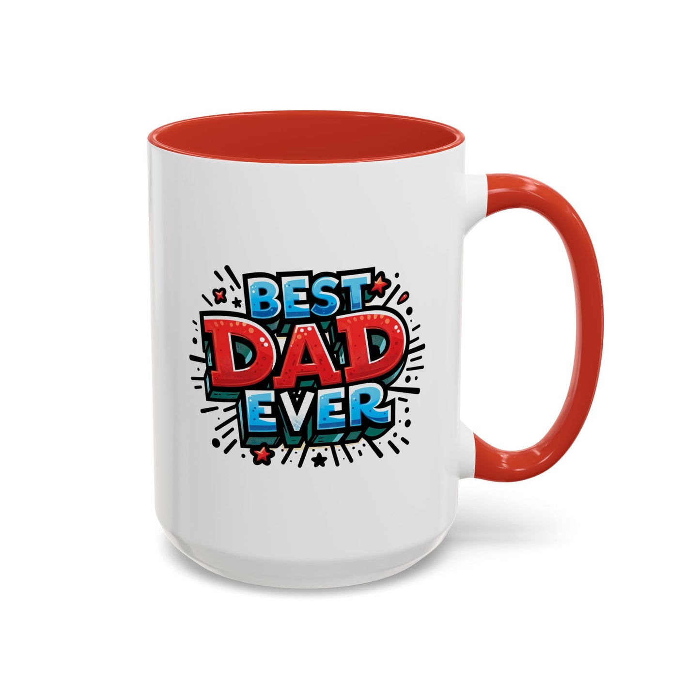 Father's Day Mug - Best Dad Ever Grafitti