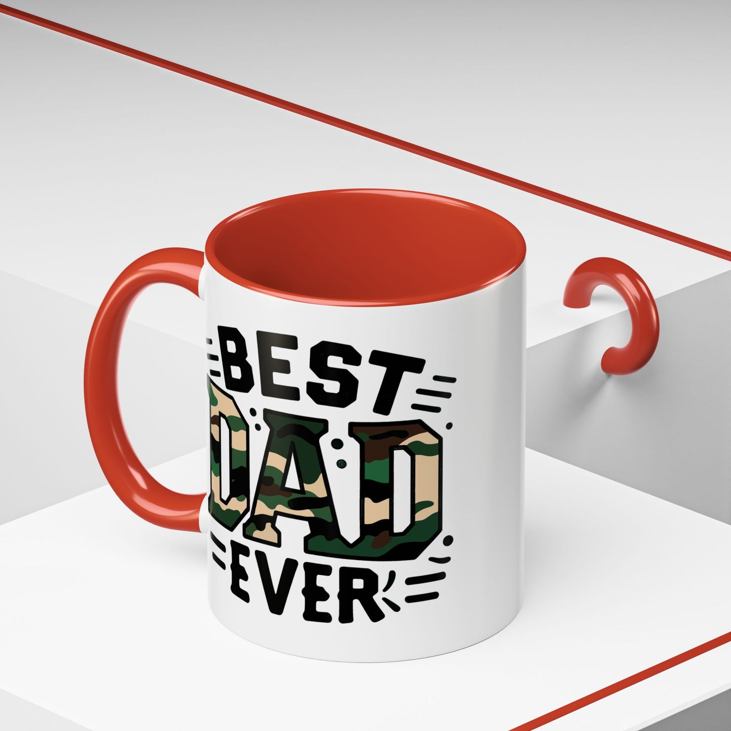 Father's Day Mug - Best Dad Ever Cammo