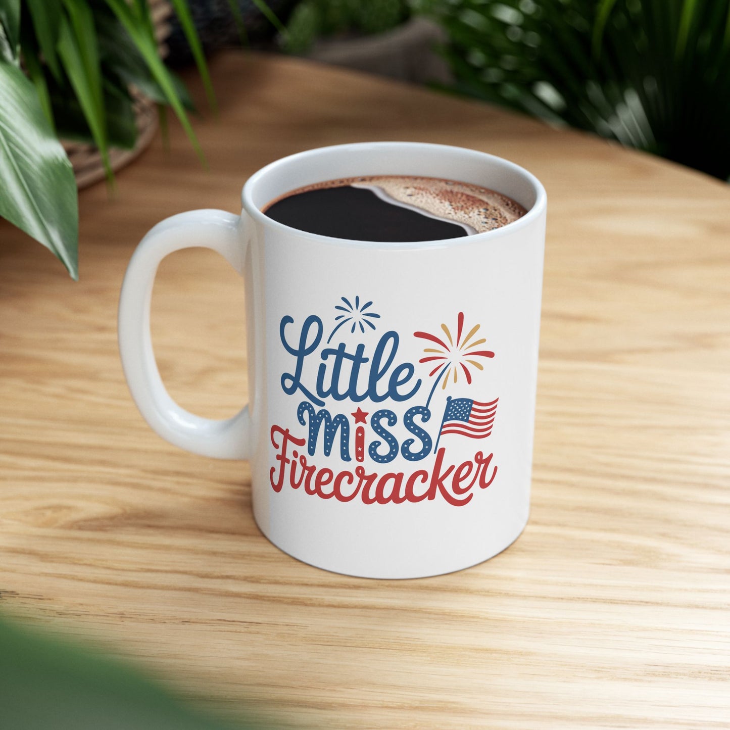 4th of July Mug - Little Miss Firecracker