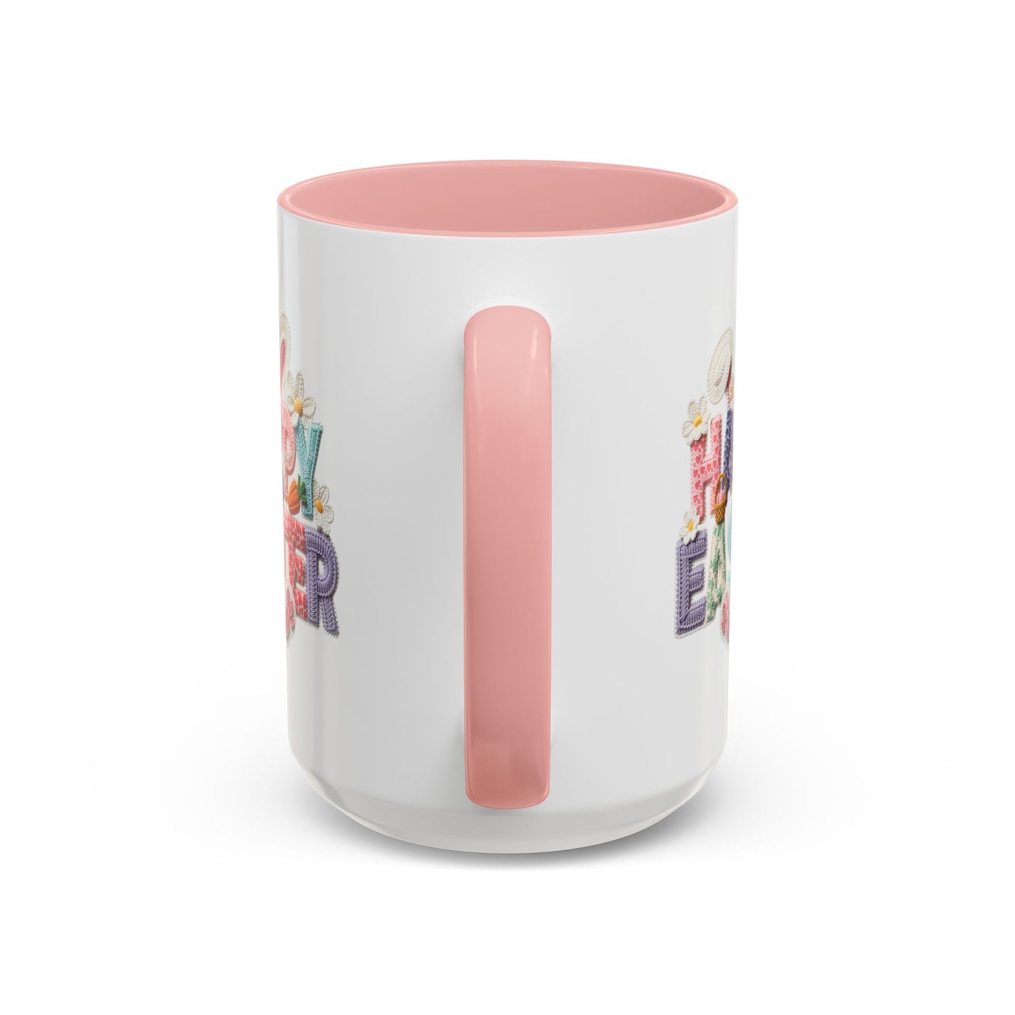 Easter Mug - Happy Easter Latch Yarn