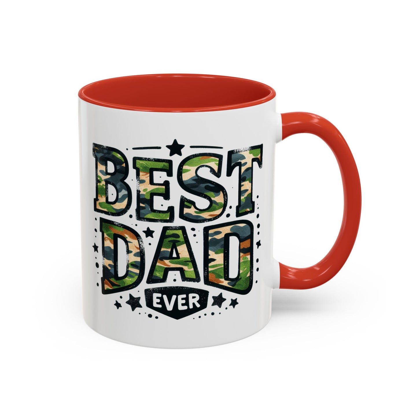 Father's Day Mug - Best Dad Ever Cammo