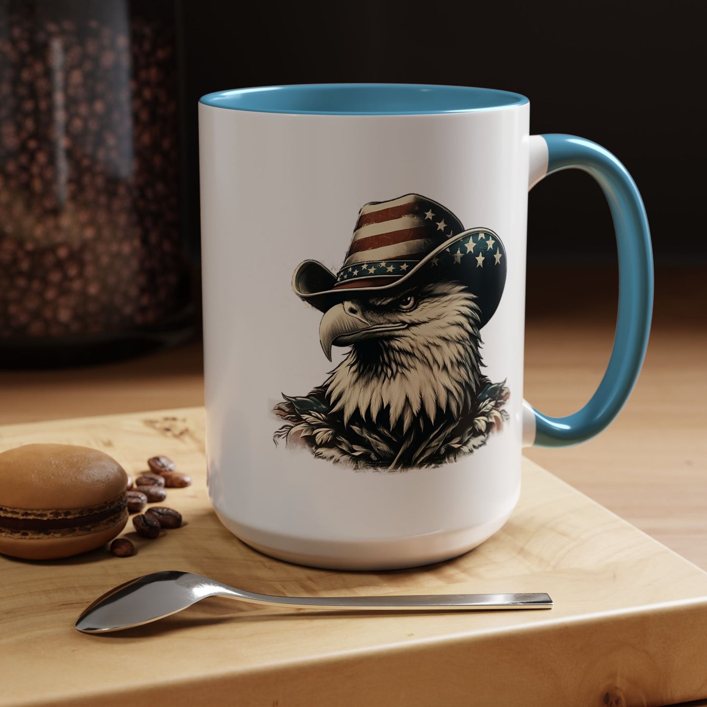 4th of July Mug - American Bald Eagle Flag 5