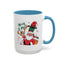 Christmas Mug - Merry Xmas Santa Reindeer