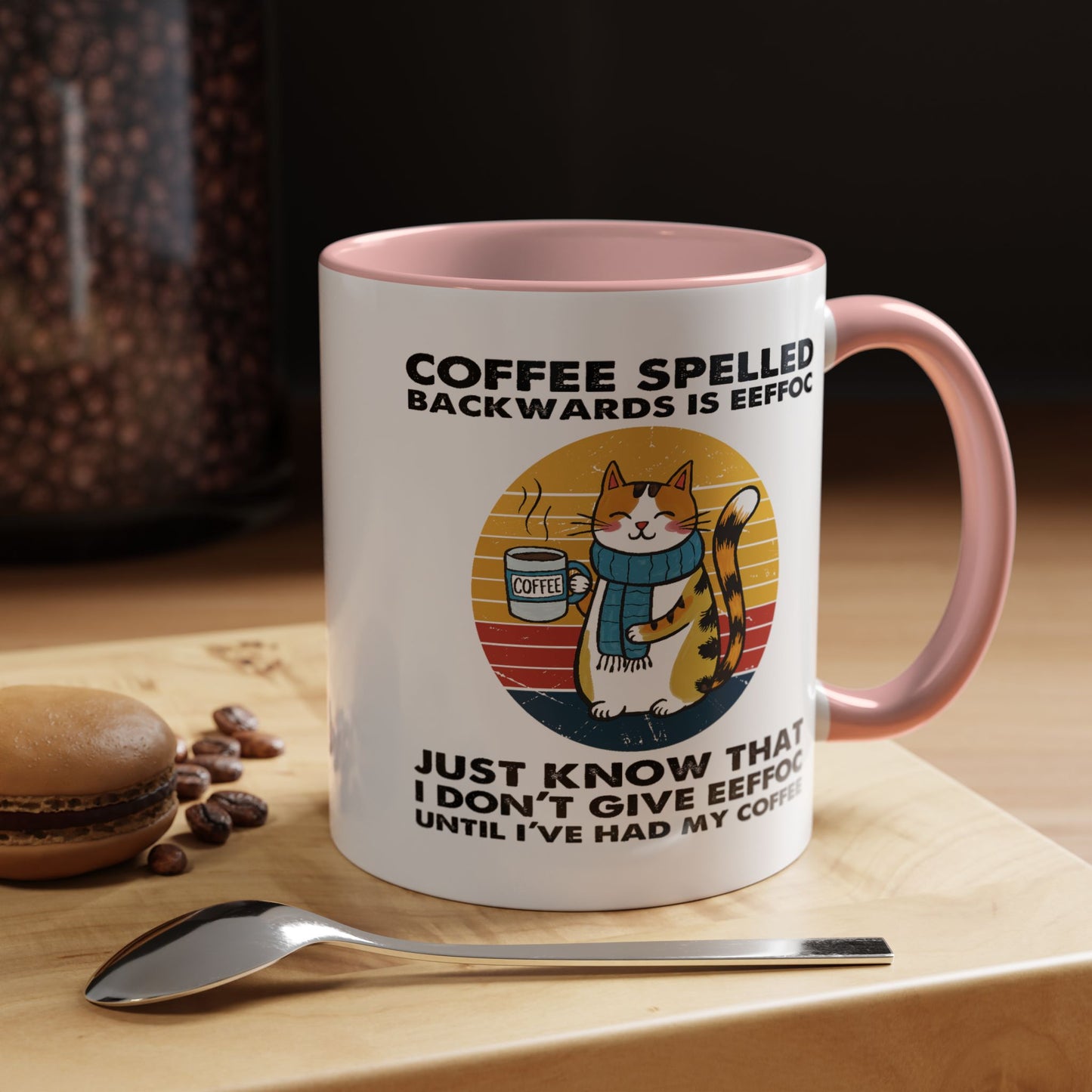 Humor Mug - Coffee Spelled Backwards is Eeffoc