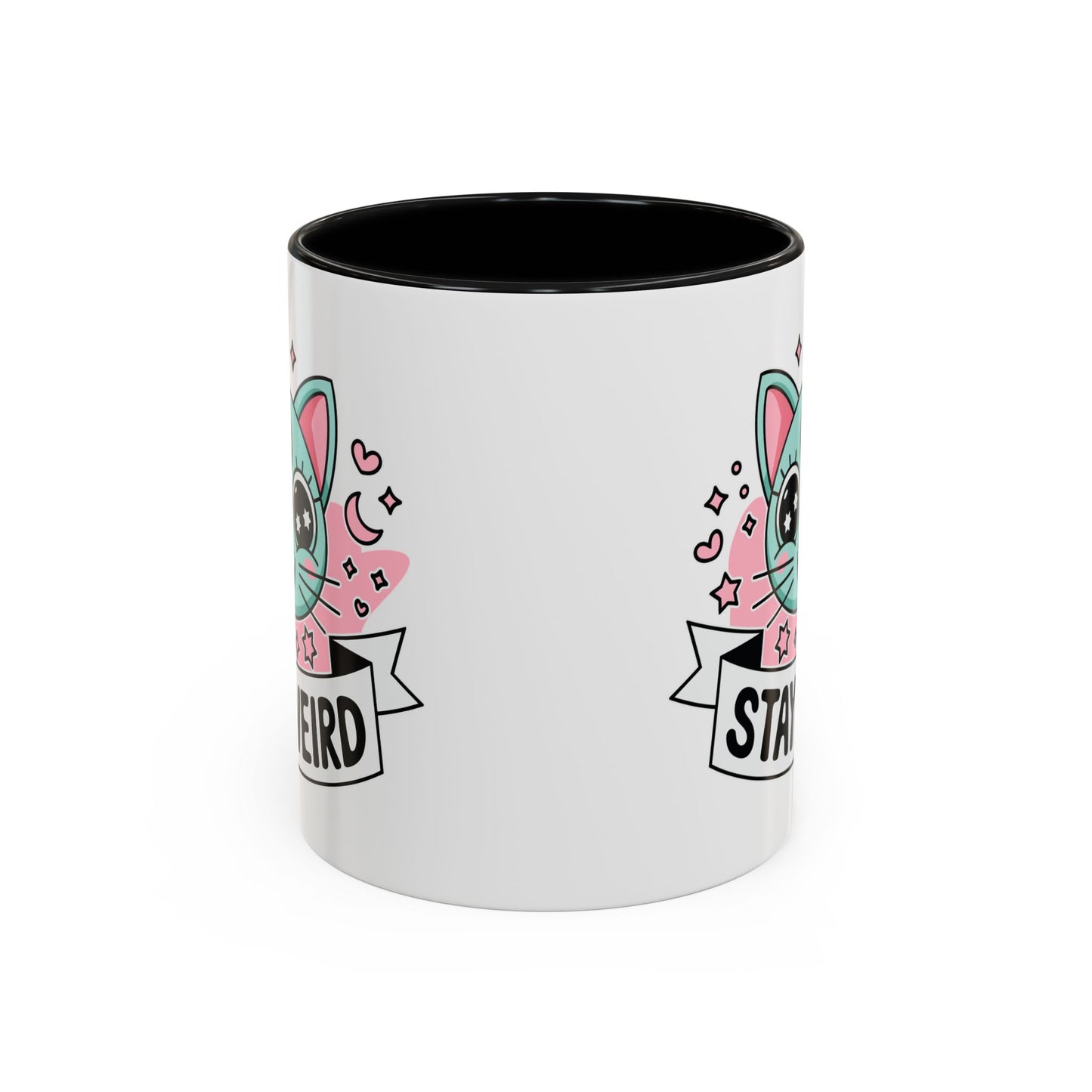 Alien Mug - Stay Weird Alien Cat