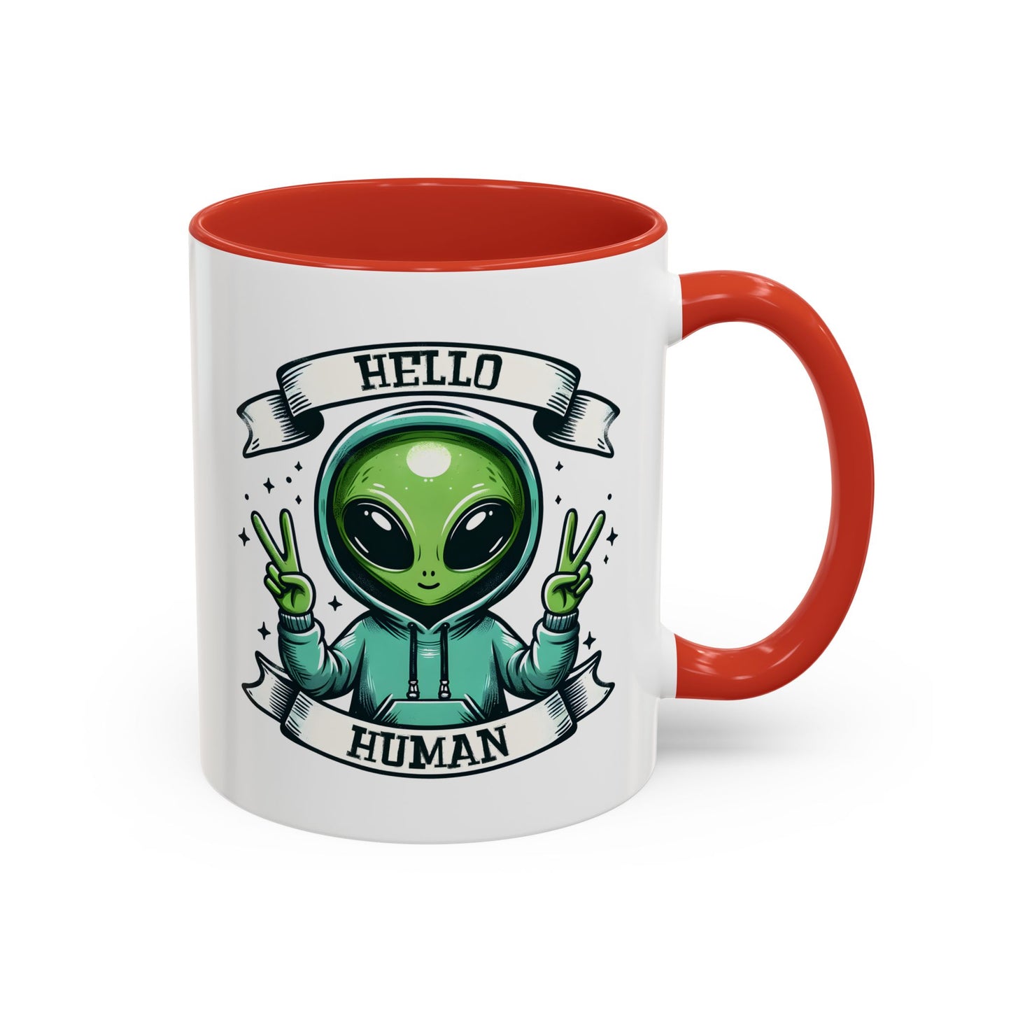 Alien Mug - Hello Human