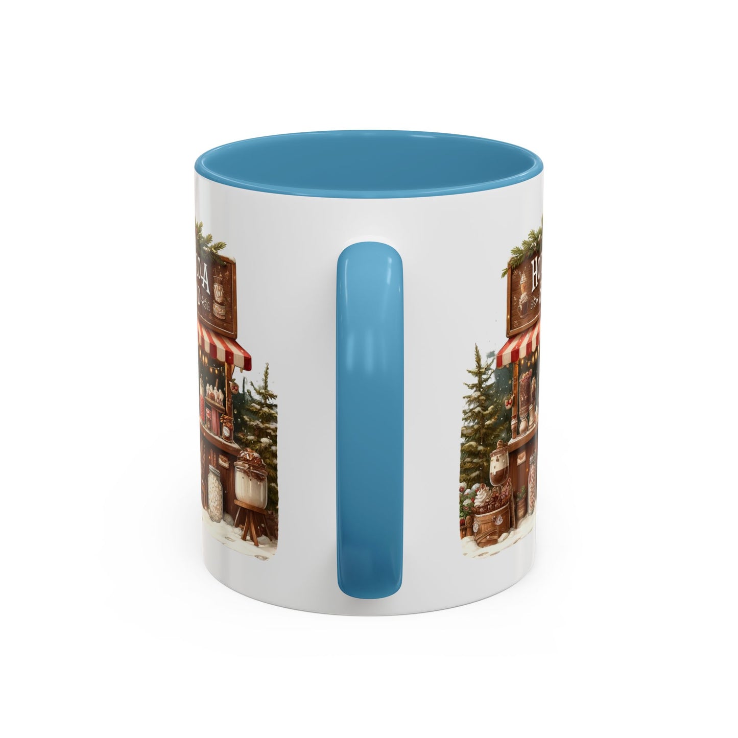 Christmas Mug - Hot Cocoa Stand White Text