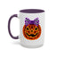 Halloween Mug - Purple Bow's Pumpkin