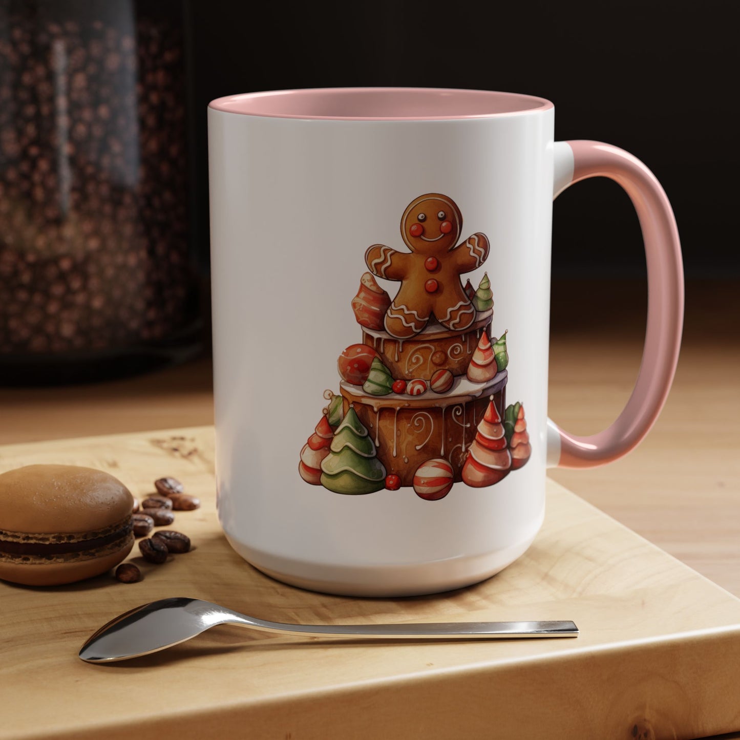 Christmas Mug - Gingerbread Man Cake