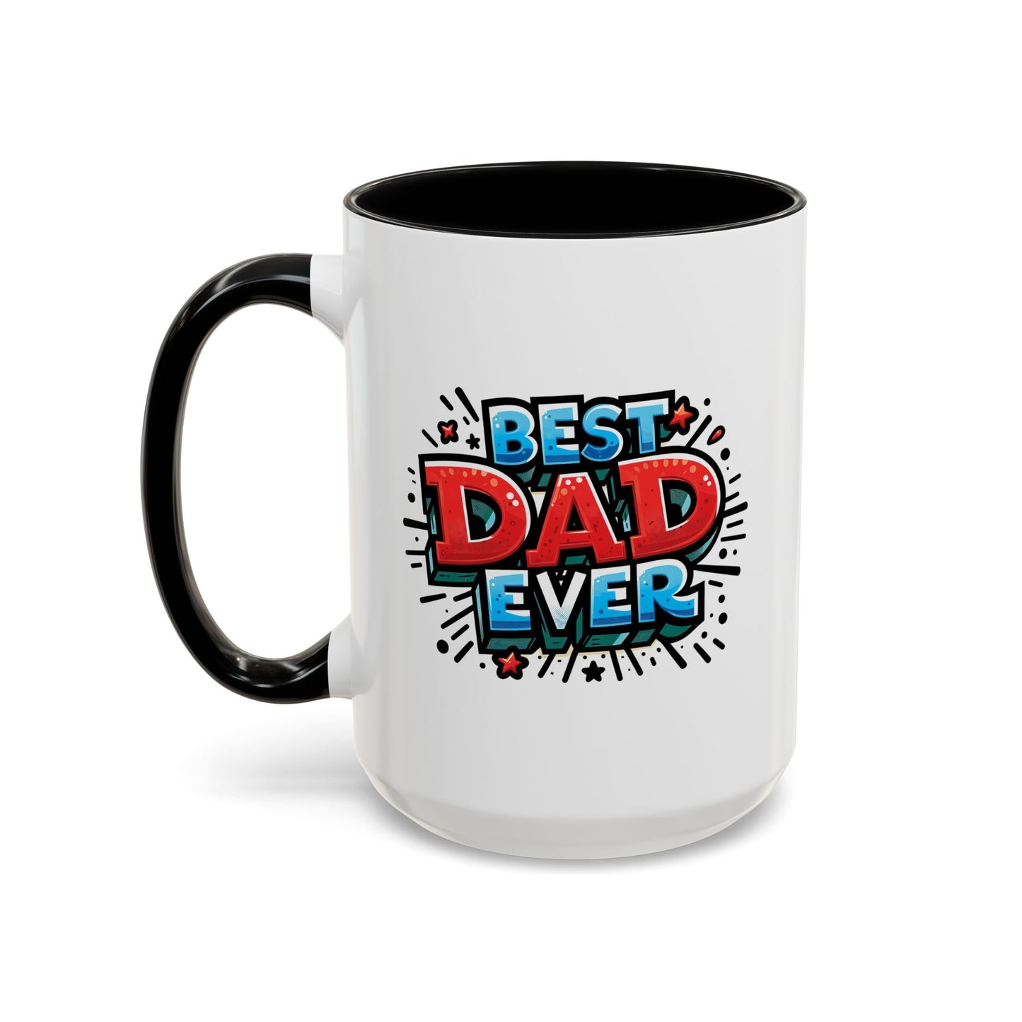Father's Day Mug - Best Dad Ever Grafitti