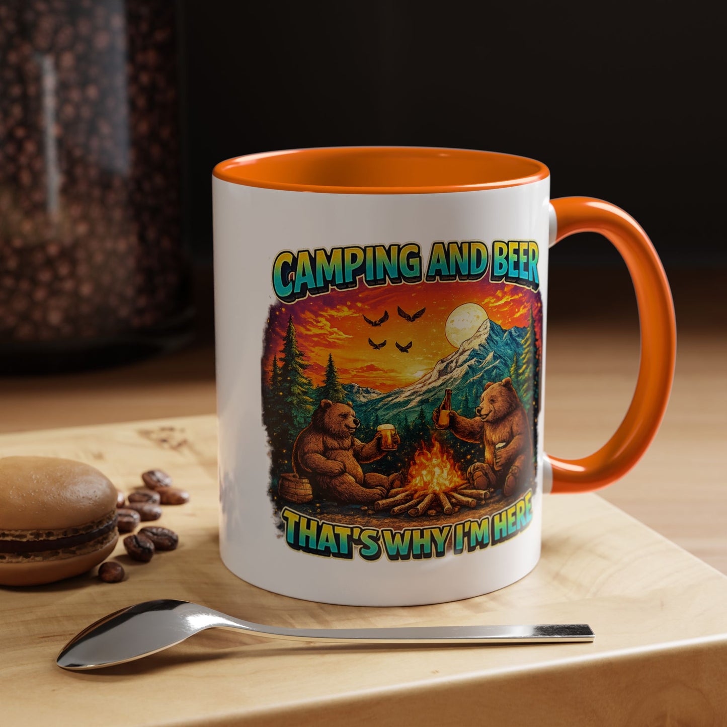 Humor Mug - Camping and Beer