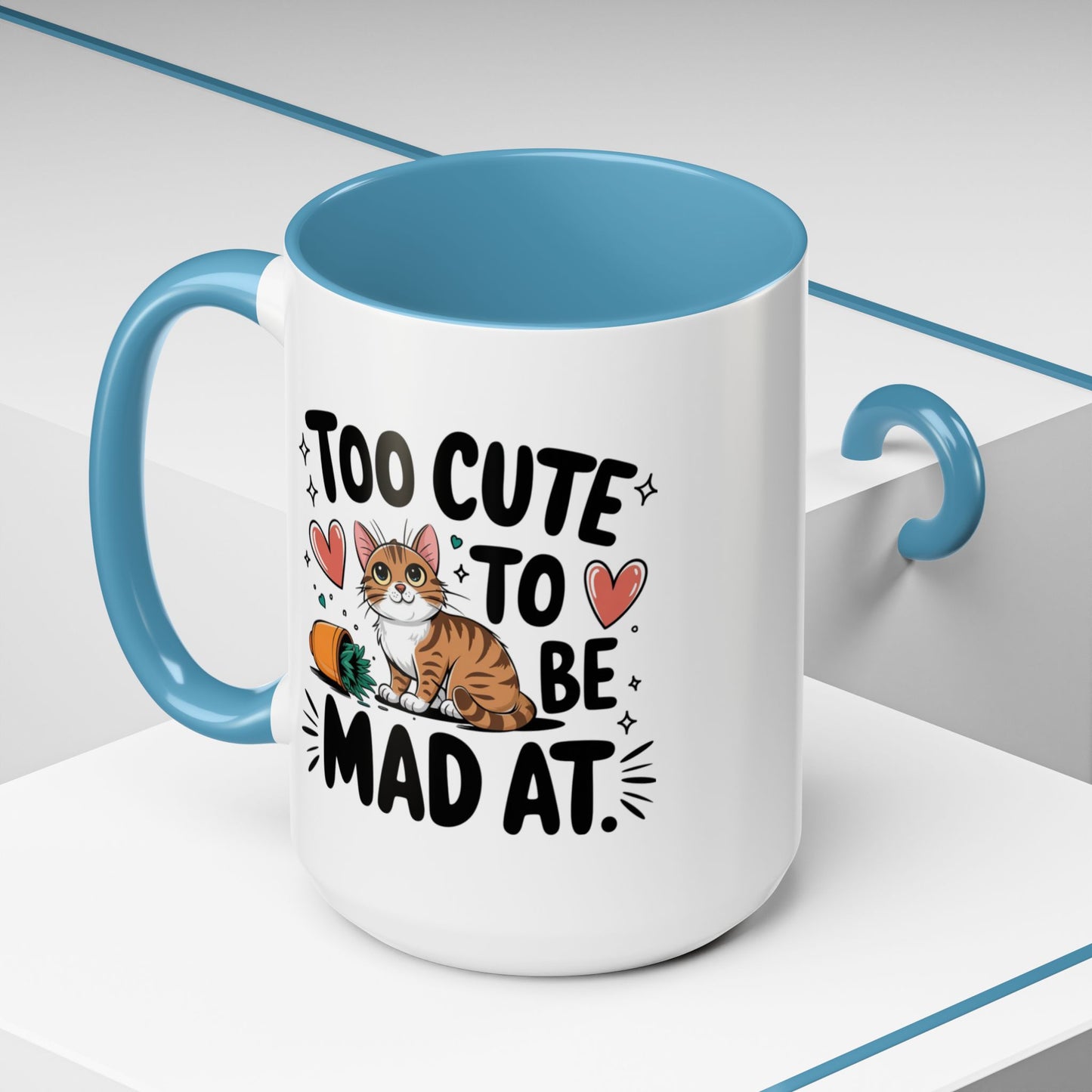 Animal Mug - Too Cute To Be Mad At