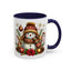 Christmas Mug - Gold Snowman