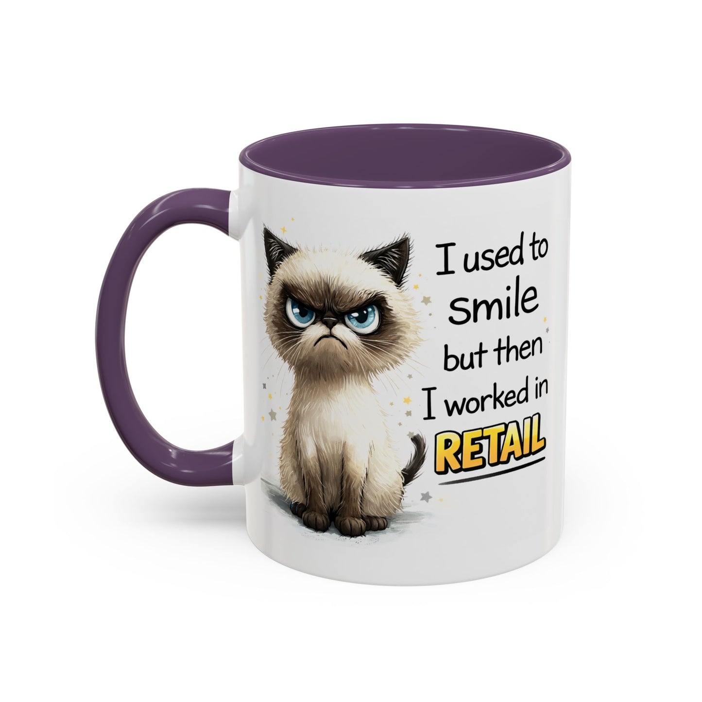 Humor Mug - I Used To Smile