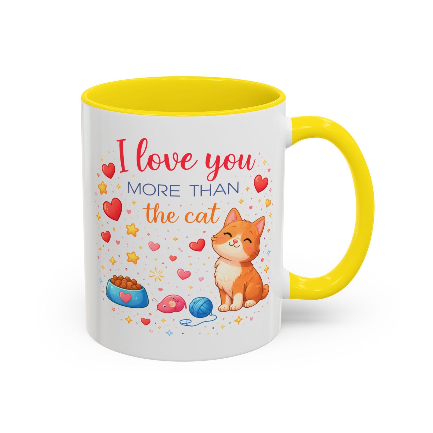 Anniversary Mug - I Love You More Than The Cat