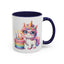 Birthday Mug - Unicorn Candles