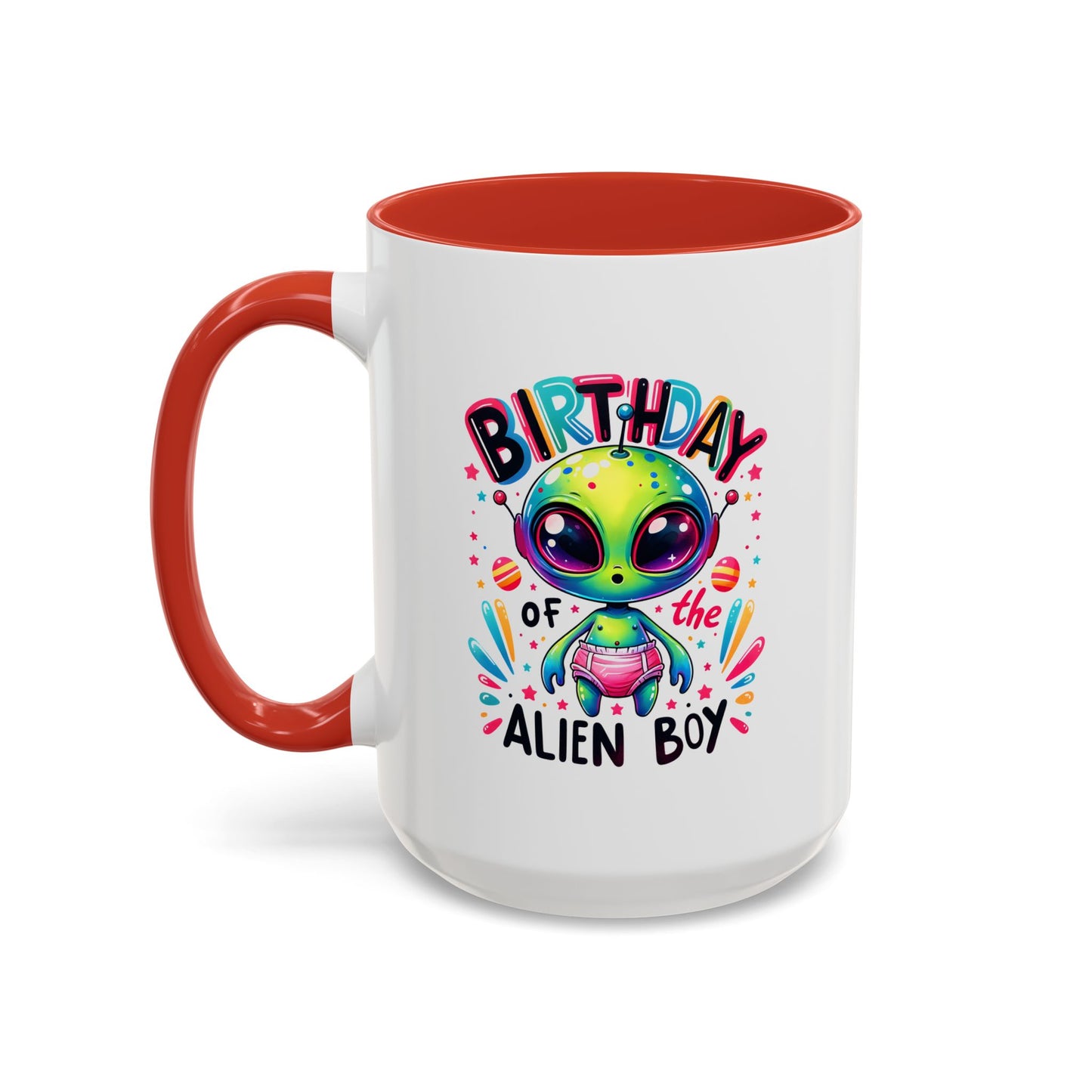 Alien Mug - Birthday Alien Boy