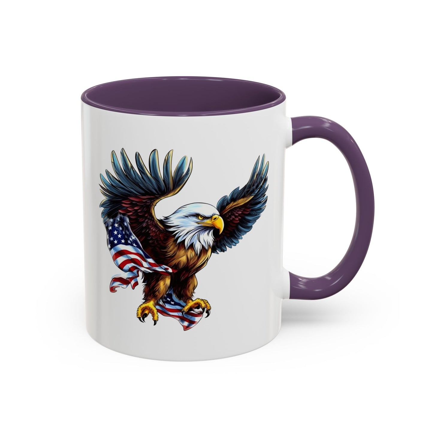 4th of July Mug - American Bald Eagle Flag 7