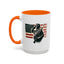 4th of July Mug - Soldier American Flag