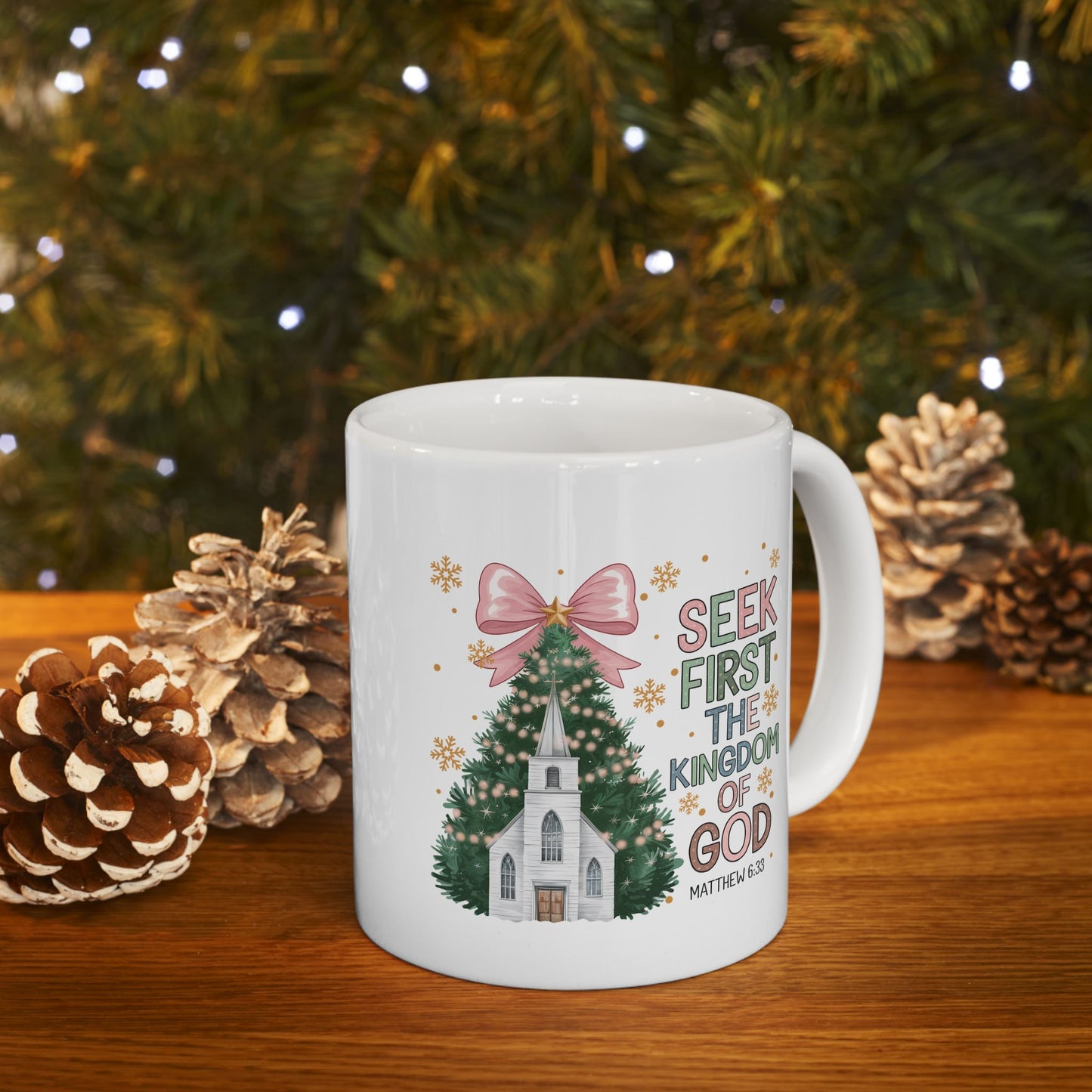 Religious Mug - Seek First