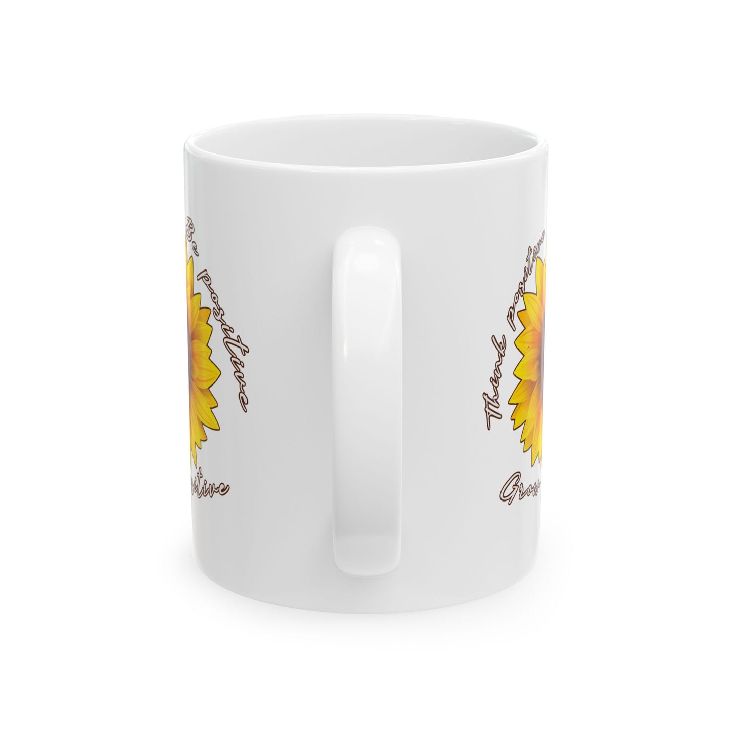 Wellness Mug - Think Positive Be Positive Grow Positive
