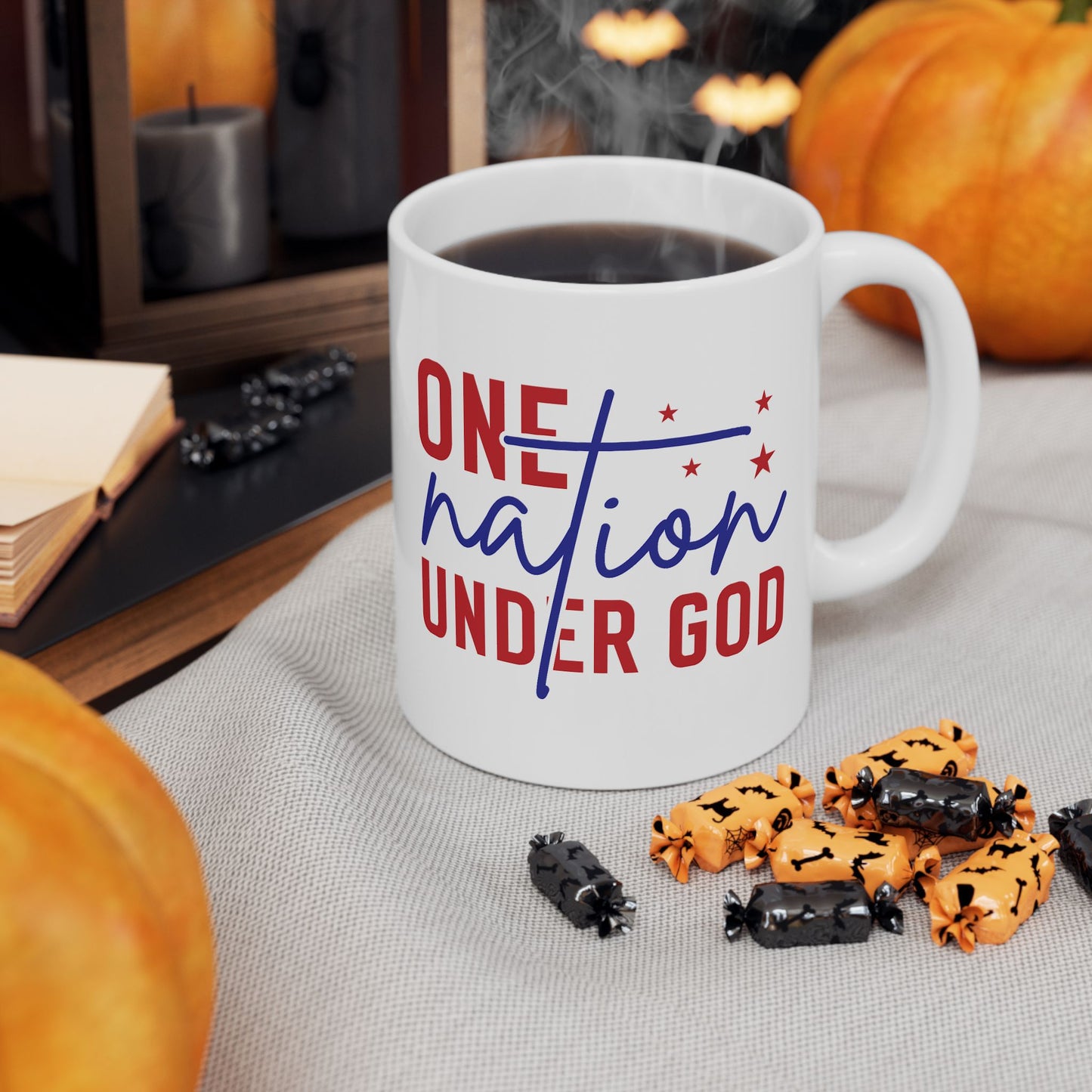 4th of July Mug - One Nation Under God Patriotic
