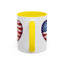 4th of July Mug - Heart American Flag