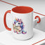 Birthday Mug - Girl Unicorn Happy Birthday Sign